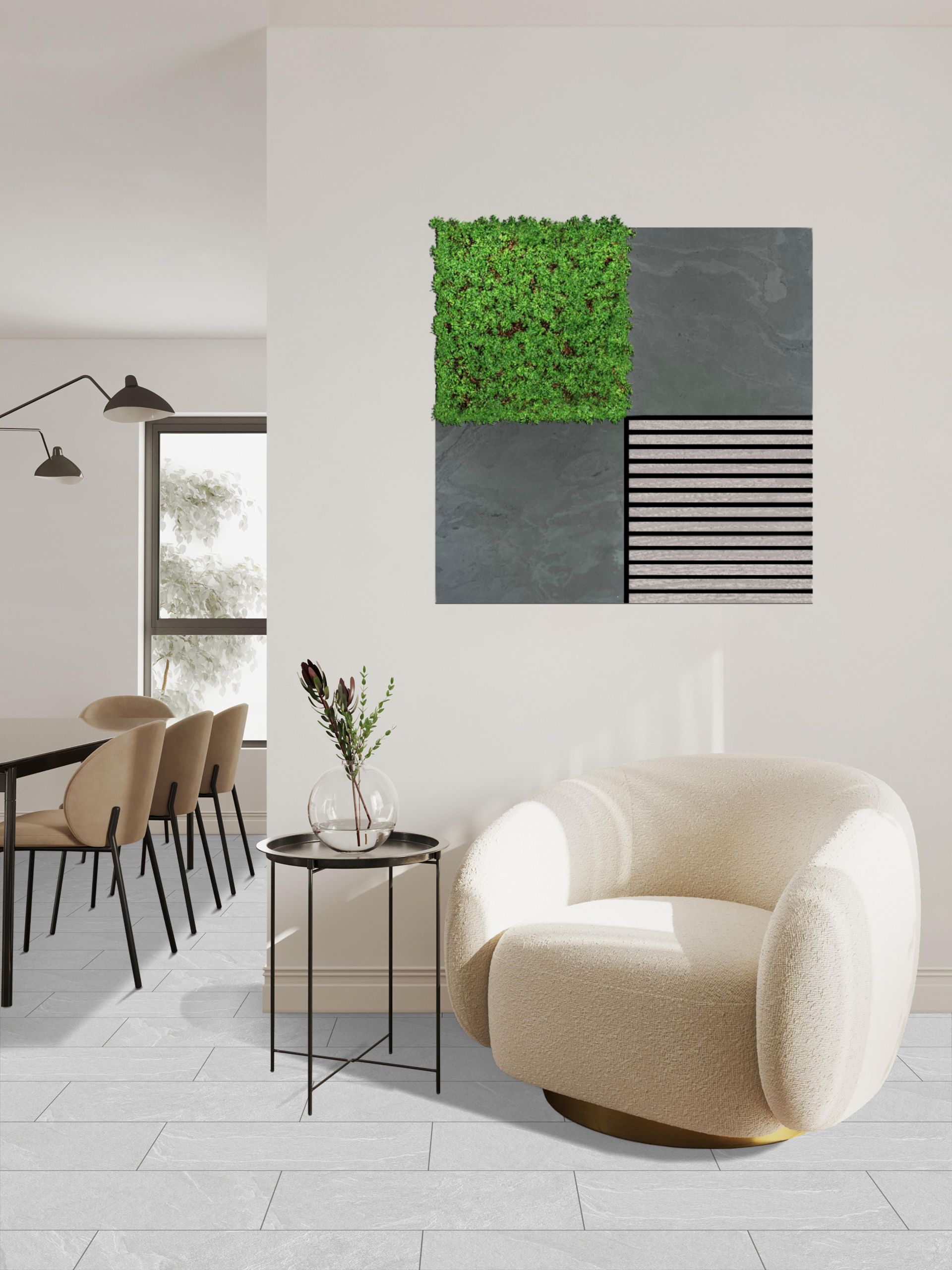 Click Fliese CHECK smart tile 5002 Salento Marmor Fliese