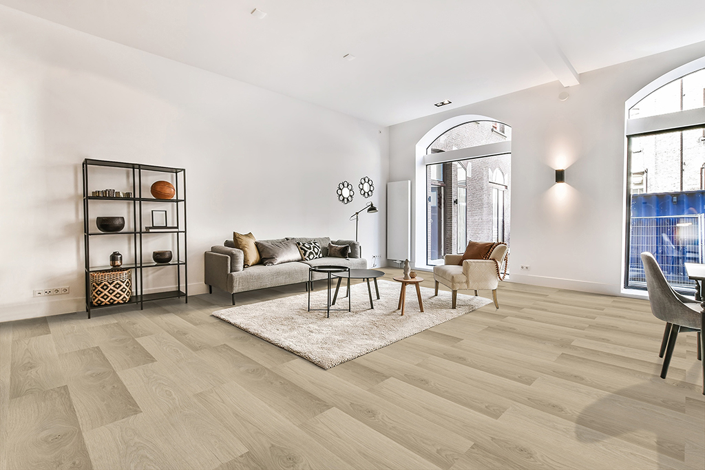 Click-Vinyl CHECK PET 6001 Luma Eiche Breitdiele inkl. Trittschall