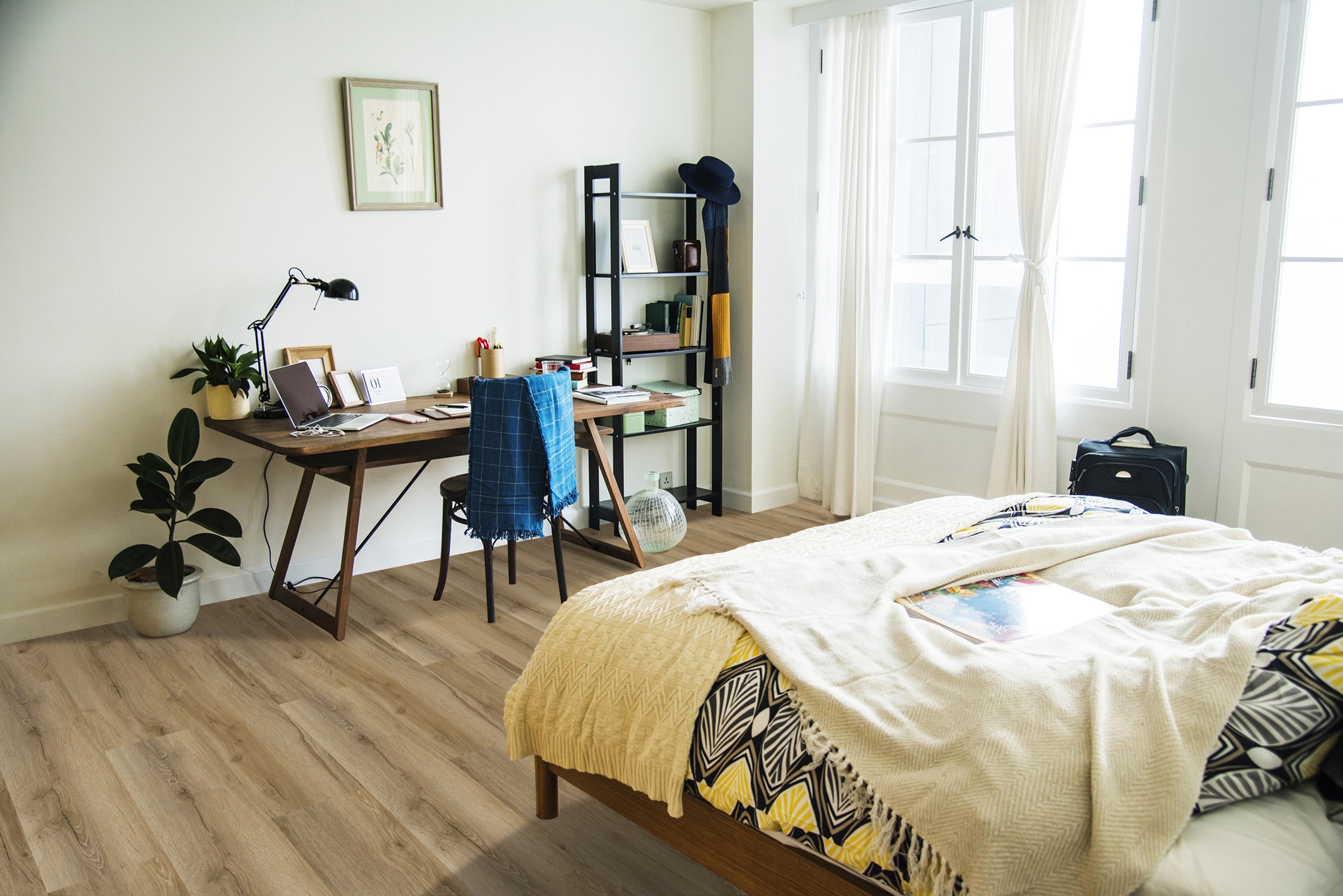 Click-Vinyl CHECK PET 6003 Silva Eiche Breitdiele inkl. Trittschall