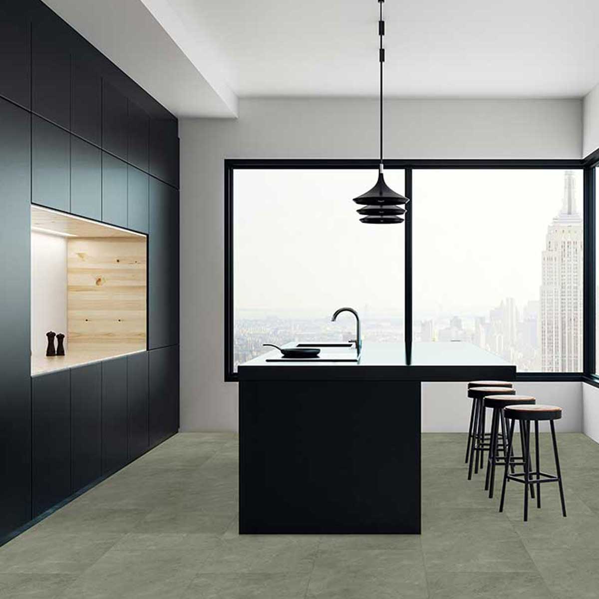 Click-Vinyl CHECK One 2154 Marbach Beton Fliese XL inkl. Trittschall Standard