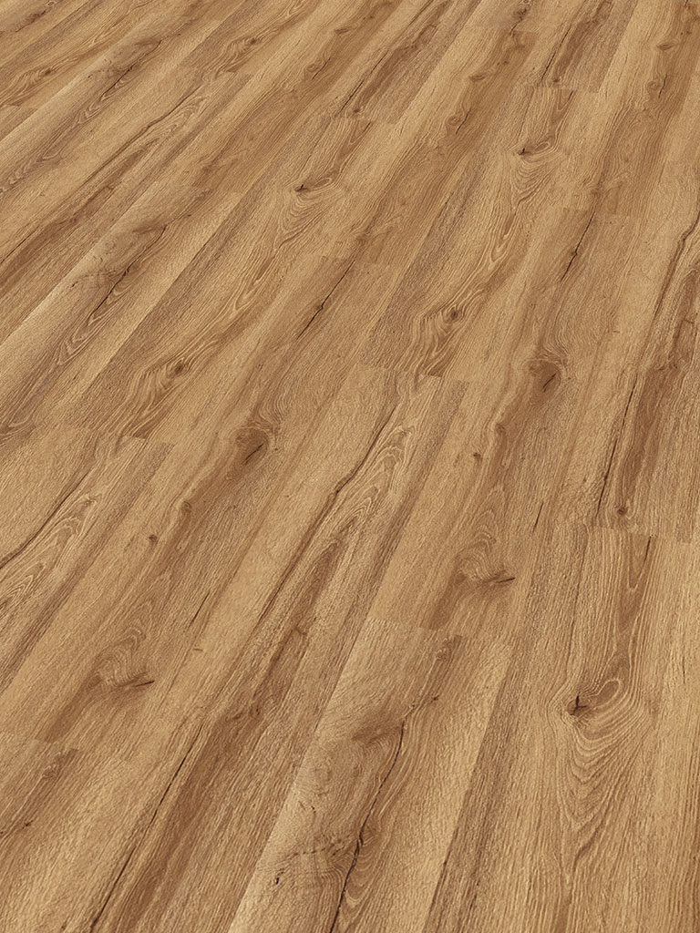 Click-Vinyl World of SPC 3565 Mancos Oak inkl. Trittschall (Kork) Diele Village