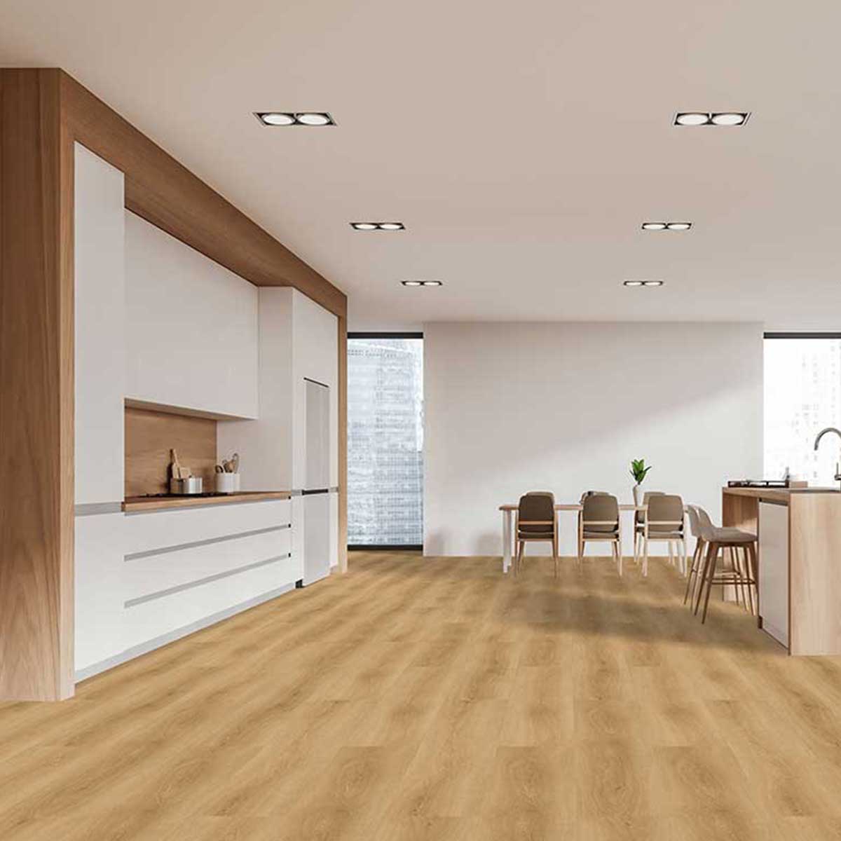 Klebe-Vinyl 2509E Tordera Eiche Lang- und Breitdiele