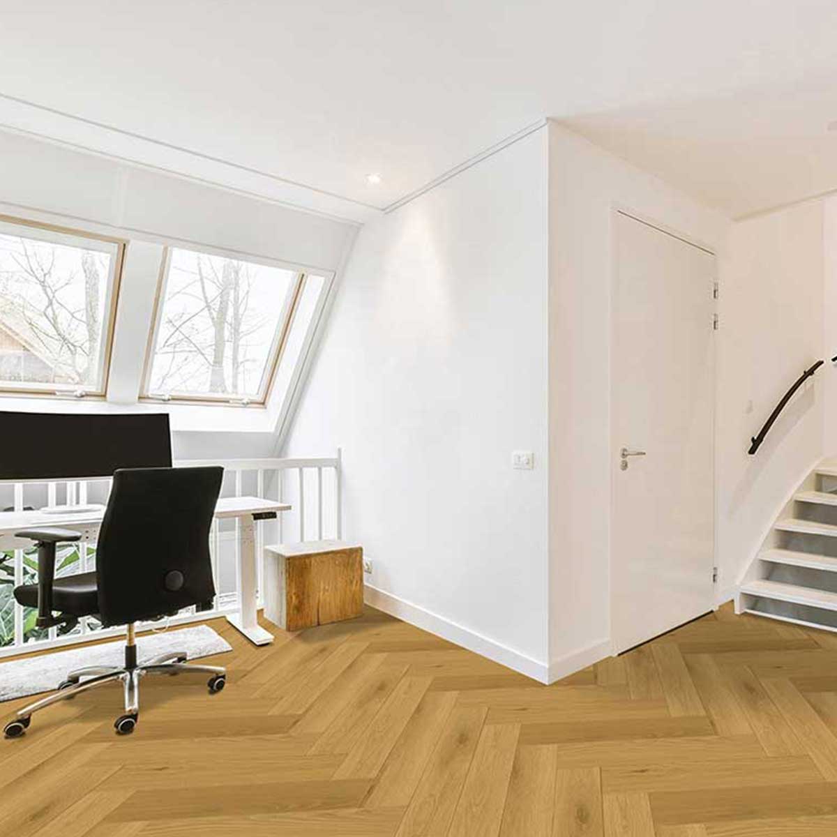 Klebe-Vinyl 2478HE Buchäcker Eiche Herringbone