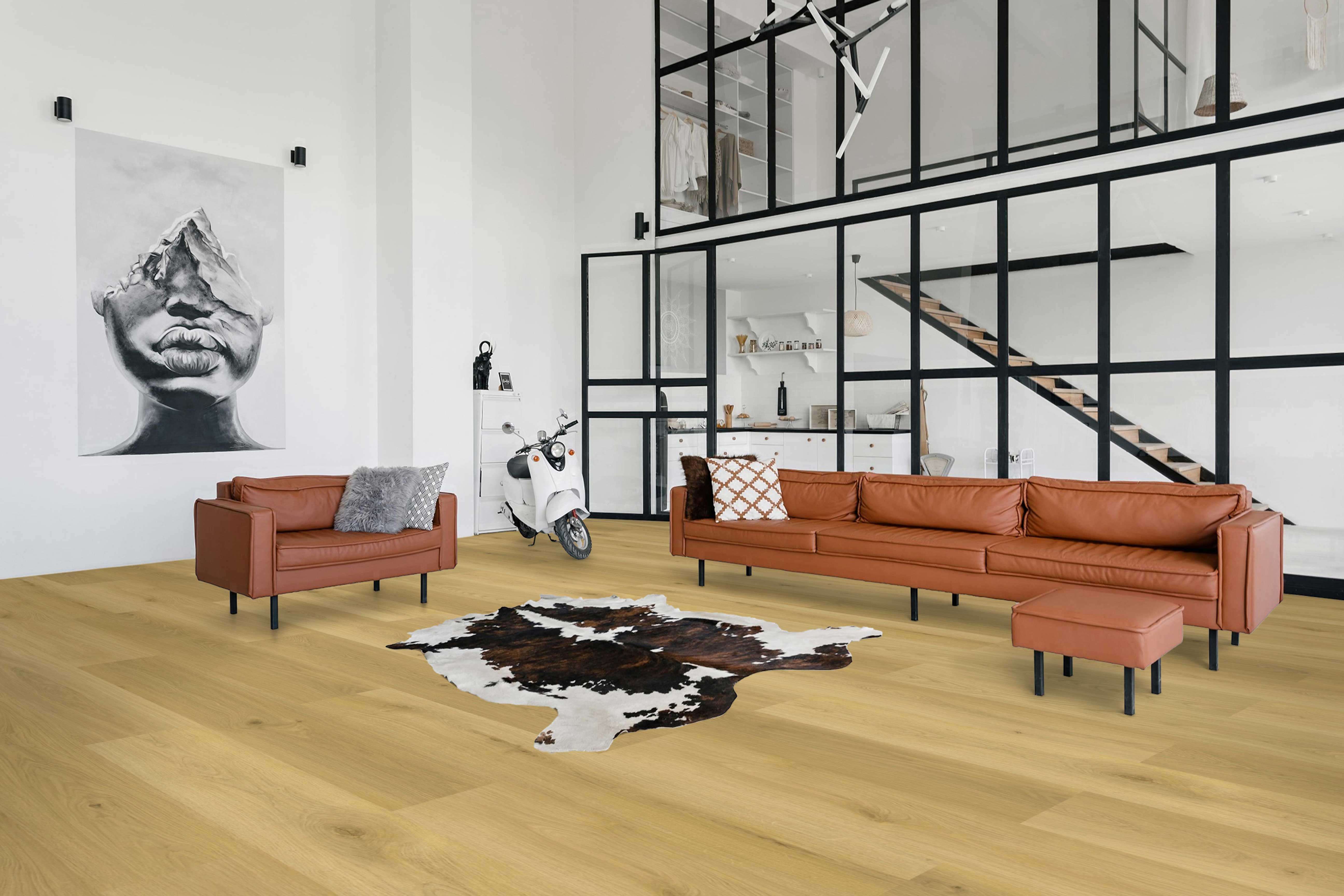 Klebe-Vinyl 2493E Schanzberg Eiche Lang- und Breitdiele