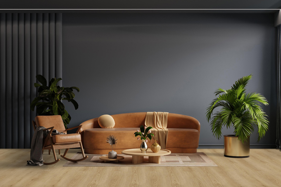 Click-Vinyl CHECK One 2483 Krokamp Eiche inkl. Trittschall Standard Breit + Langdiele