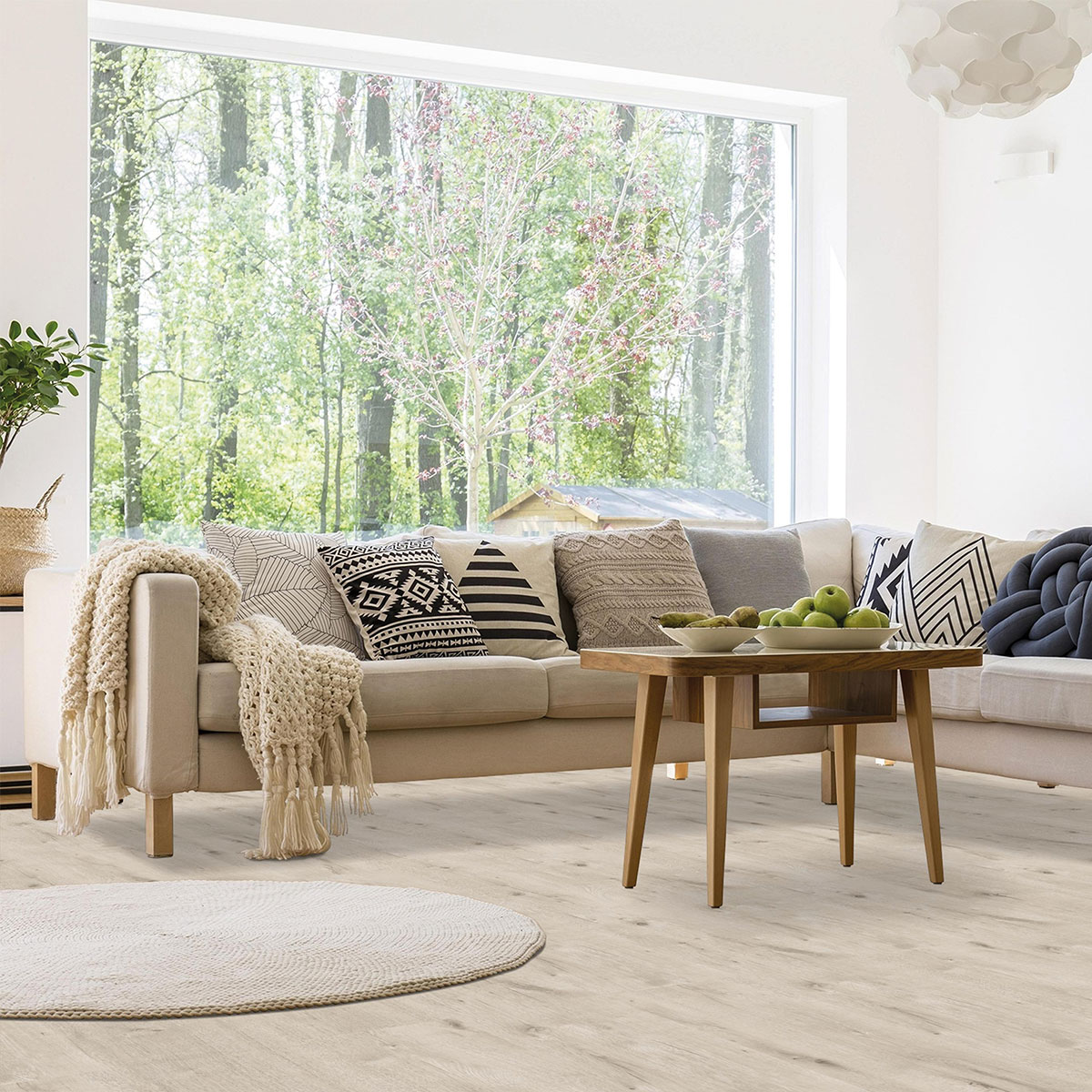 Click-Vinyl CHECK One 2456 Kindl Eiche Breitdiele inkl. Trittschall Basic