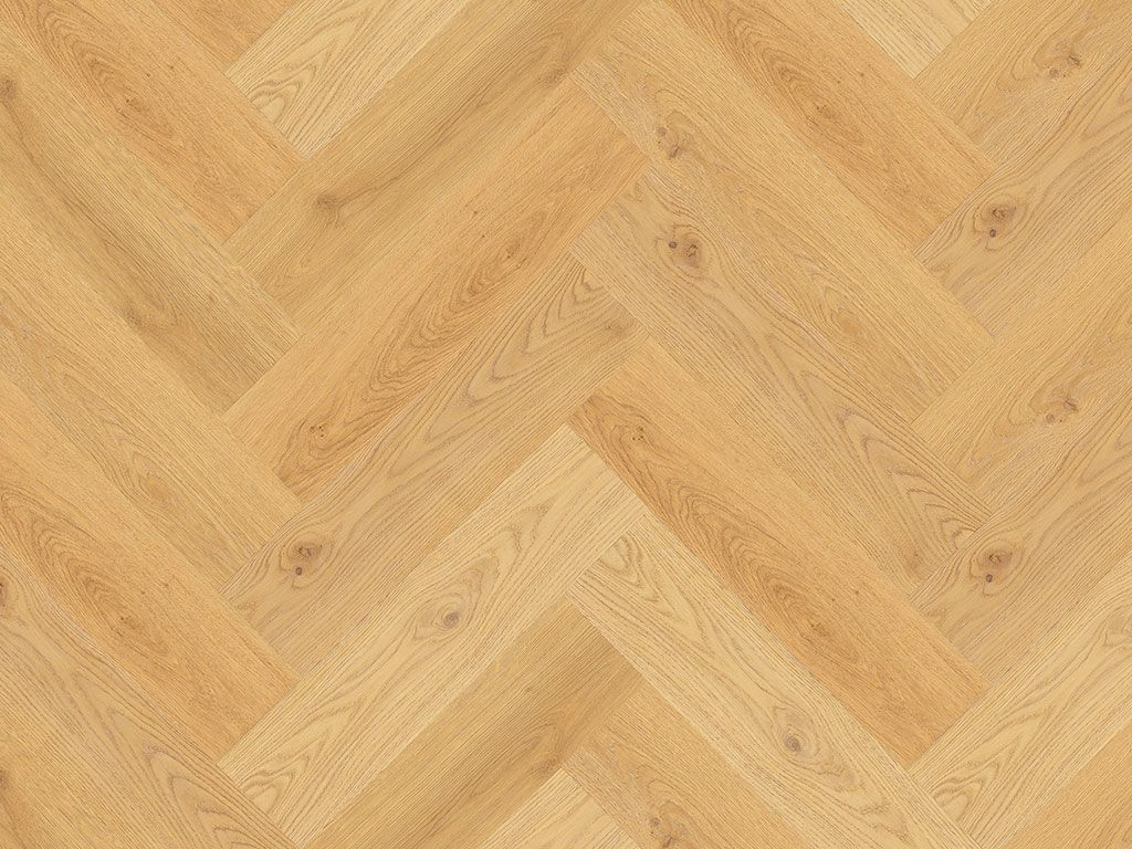 Click-Vinyl CHECK One 2078H Burbach Eiche Herringbone inkl. Trittschall ...