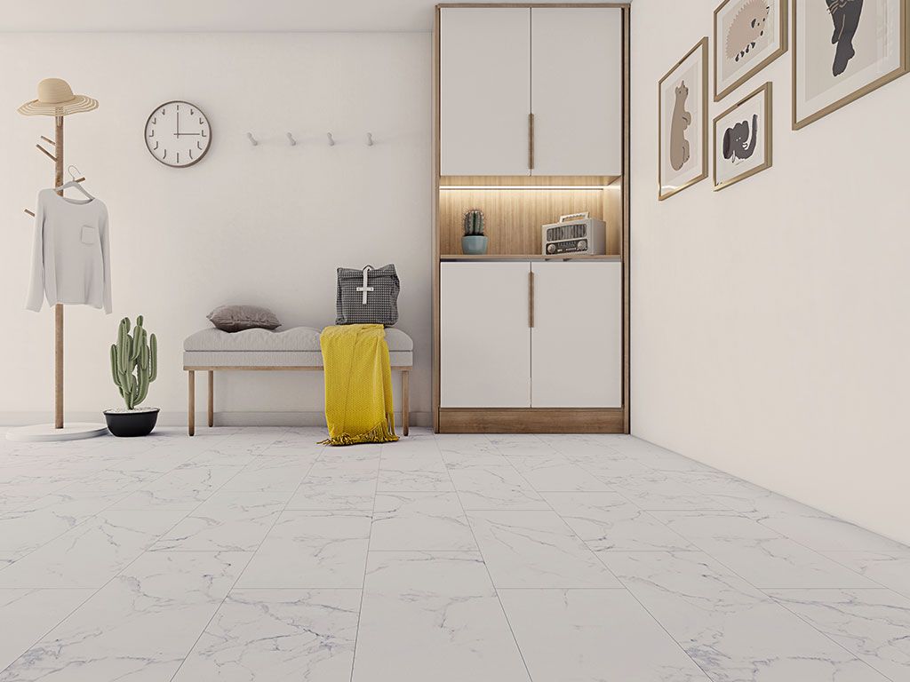 CHECK one Standard Collection 2143 Agora marble click vinyl tile with ...